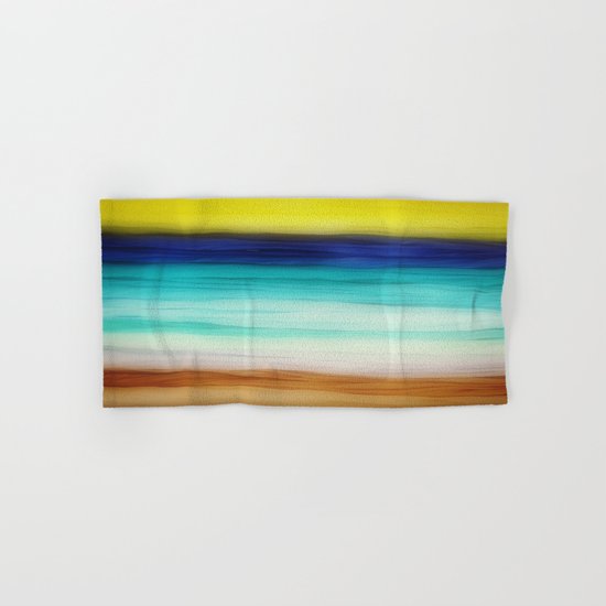 beach abstract Hand & Bath Towel