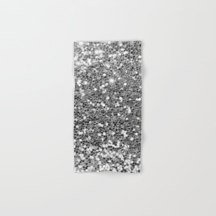 Silver shop glitter towels