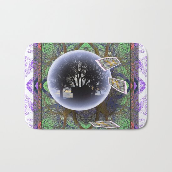 MANDALA OF PLACE AND ECONOMY Bath Mat