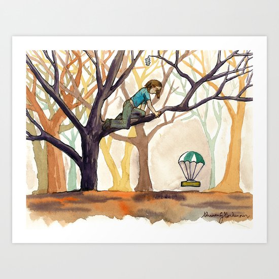 Analise Art Print