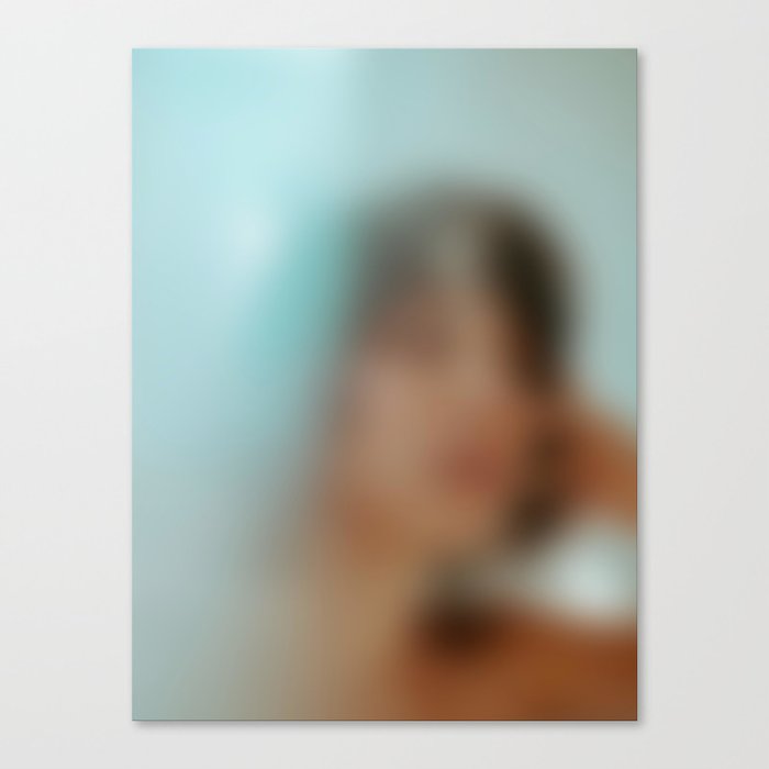 Blurred portrait: Lolita Canvas Print