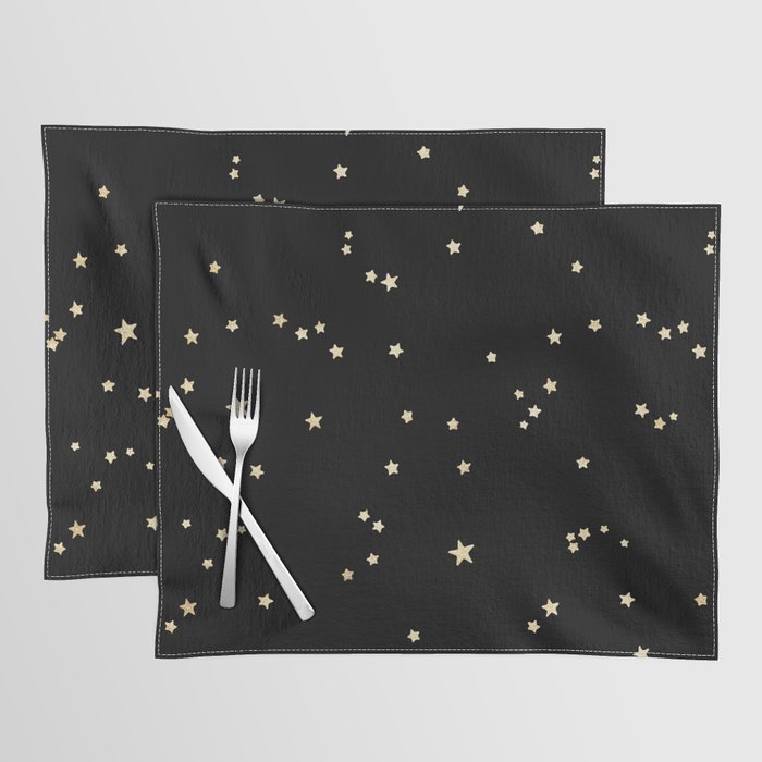 Gold Stars Placemat