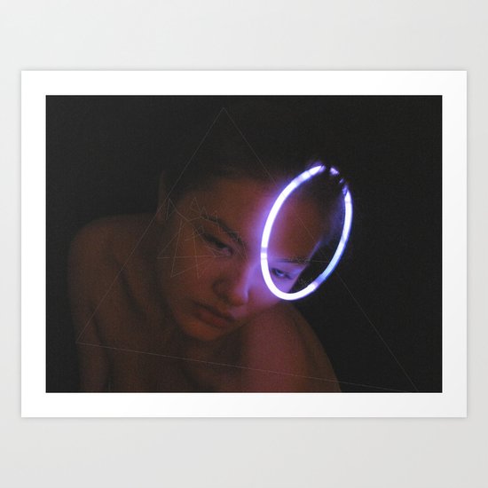 Glow Art Print
