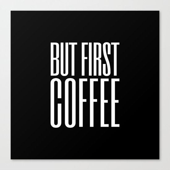 Coffee VIII Canvas Print