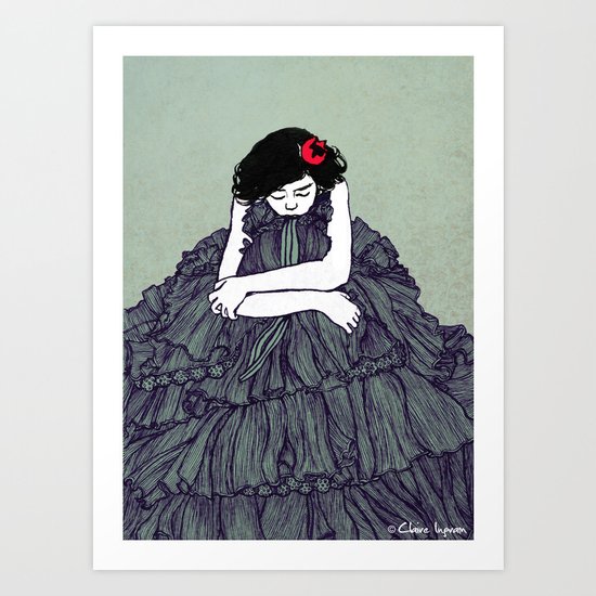 Ink 001 Art Print