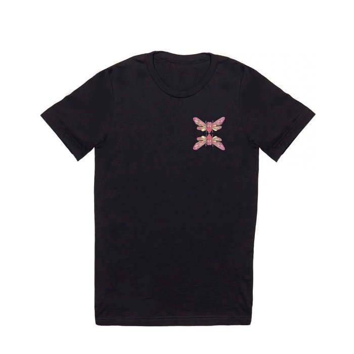 Summer Cicada – Pink Palette T Shirt