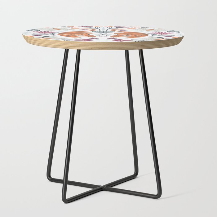 Tiger catching Butterflies Side Table