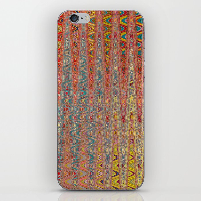 Surrealistic Zigzag Pattern  iPhone Skin