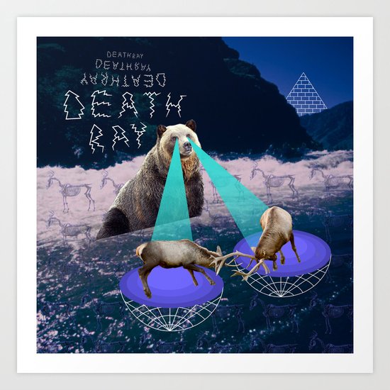 Death Ray Art Print