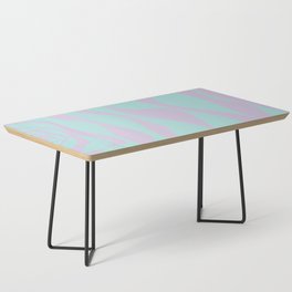 Ebb and Flow 4 - Lilac and aqua Coffee Table