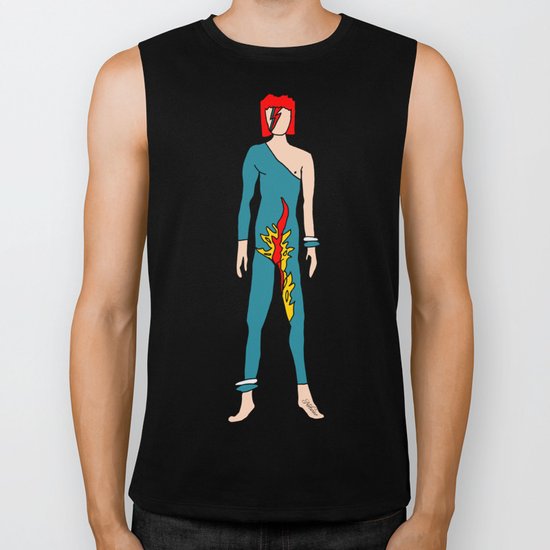 Bowie Fashion 8 Biker Tank