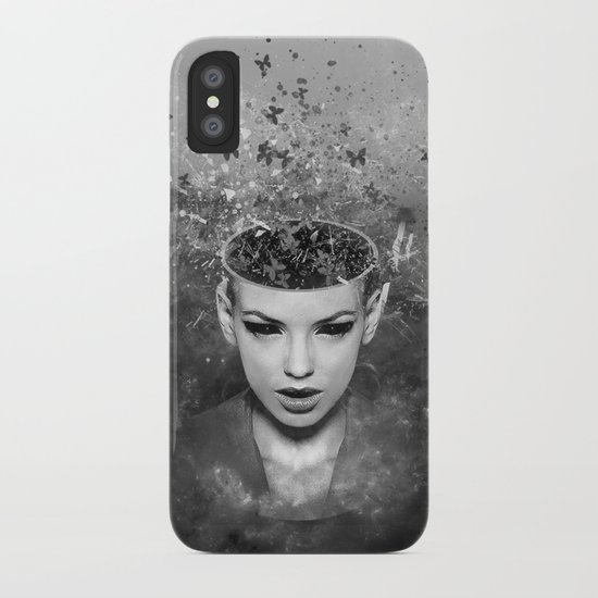 I walk alone to find the way home iPhone Case