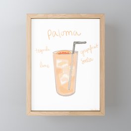Paloma Framed Mini Art Print