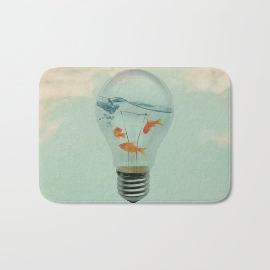 Ideas and Goldfish (RM) Bath Mat