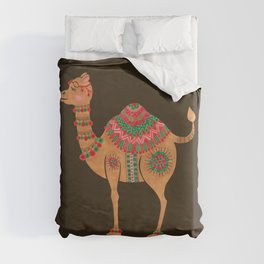 The Ethnic Camel Duvet Cover