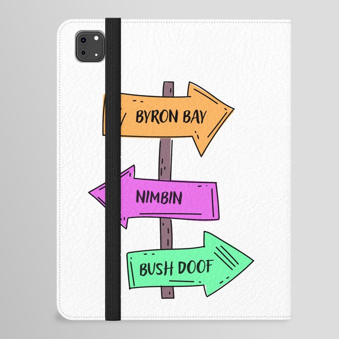 Byron Bay Nimbin Bush Doof iPad Folio Case
