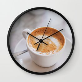 Morning Espresso Wall Clock