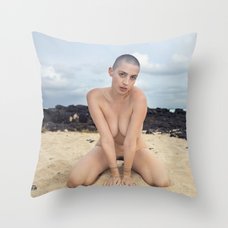 Cute Butt, Sexy, Thong, Explicit Throw Pillow by GLA-more
