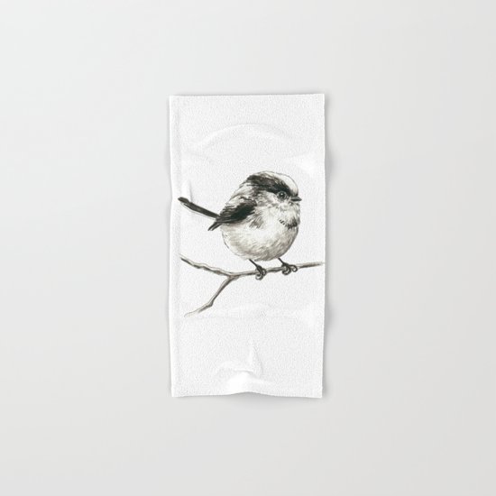 Tit bird Hand & Bath Towel