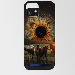 Night in the countryside iPhone Card Case