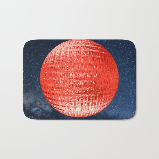 The Red Planet Bath Mat