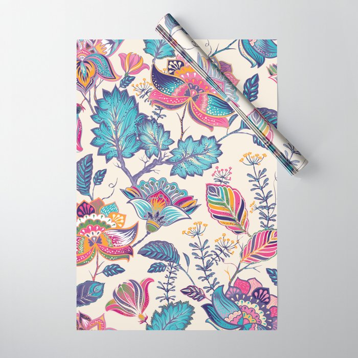 Flower fairy store wrapping paper