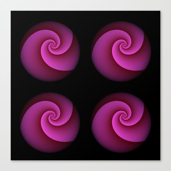 Fancy pink Canvas Print