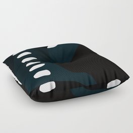 Midnight Blobs Floor Pillow