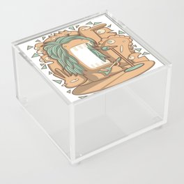 Just sing (you don't have to be sad) Acrylic Box
