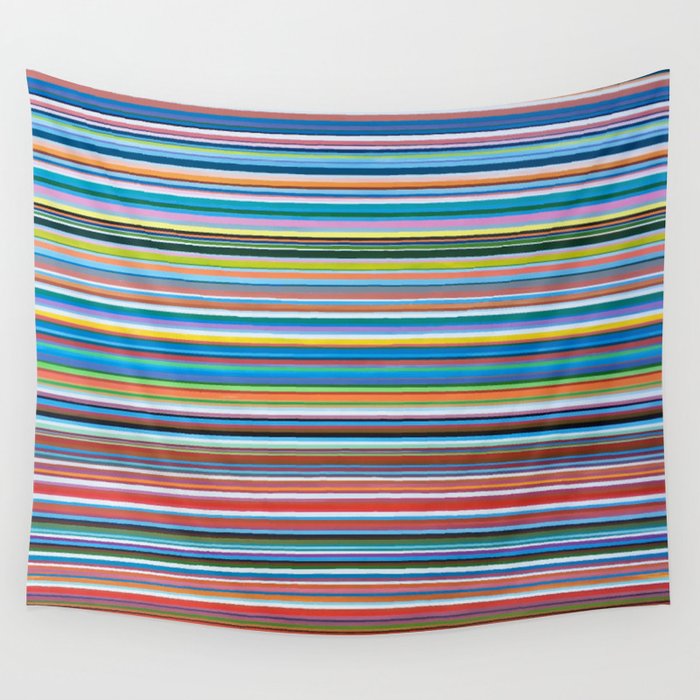 Stripes 28 Wall Tapestry