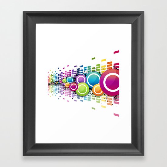 Get Freaky With Me! Framed Art Print