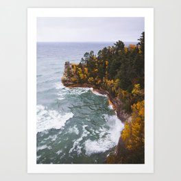 Miners Castle | Pictured Rocks National Lakeshore, Michigan | John Hill Photography Art Print