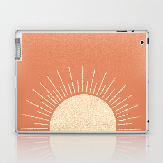 Sunrise pink Laptop & iPad Skin