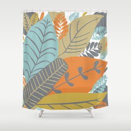 Slate Blue Shower Curtains Society6