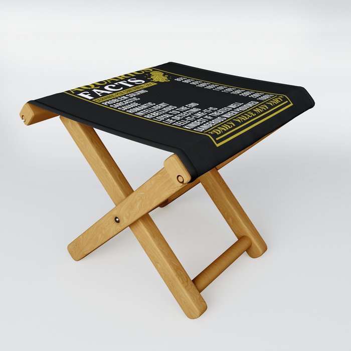 Aquarius Star Sign Gift Facts Folding Stool