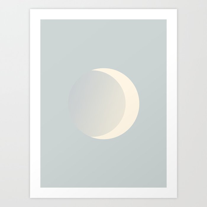 Ethereal Moon Art Print