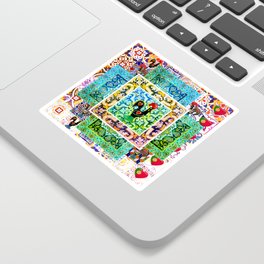 Portuguese folk art Sticker | Barcelos, Azores, Love, Azorean, Galo, Madeira, Rooster, Heart, Portugal, Graphicdesign 