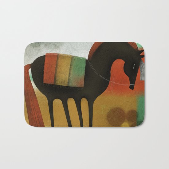 WAITING Bath Mat
