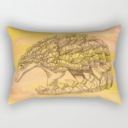 Pangolin Sun Rectangular Pillow