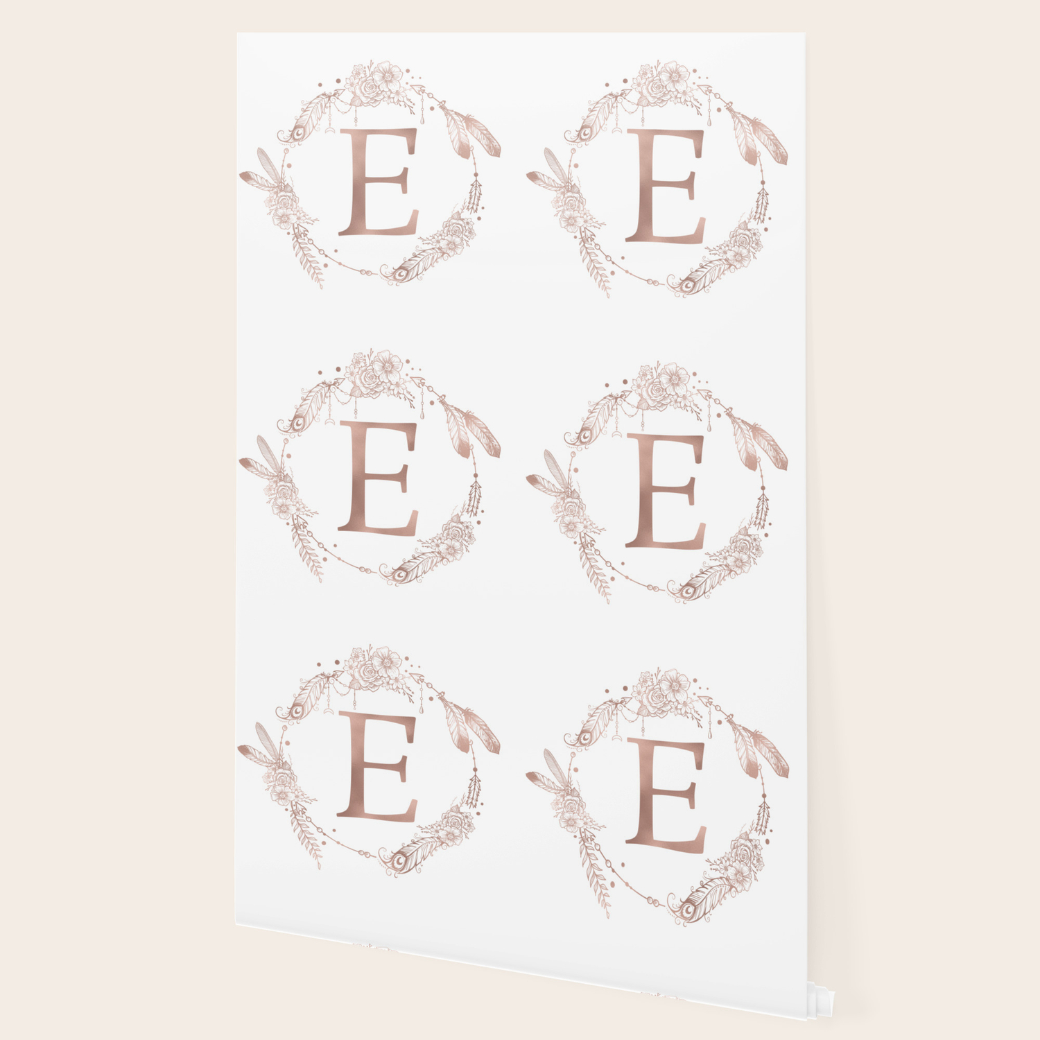 Letter E Rose Gold Pink Initial Monogram Wallpaper By Naturemagick Society6 Trova immagini stock hd a tema elegant wallpaper monogram patterns arranged gridseamless e milioni di altre foto, illustrazioni e contenuti vettoriali stock royalty free nella vasta raccolta di. letter e rose gold pink initial monogram wallpaper by naturemagick