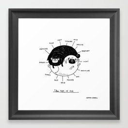 The Tao of Pug Framed Art Print