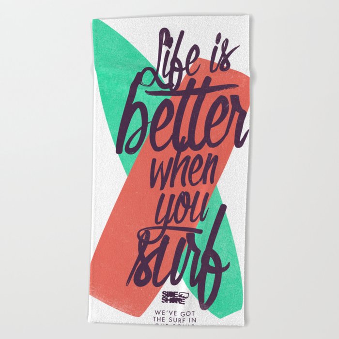 surf beach towel