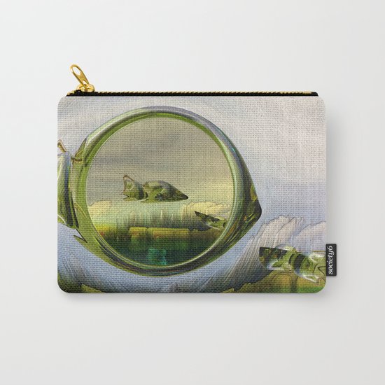 Slipping thru time like sun rays on glass Carry-All Pouch