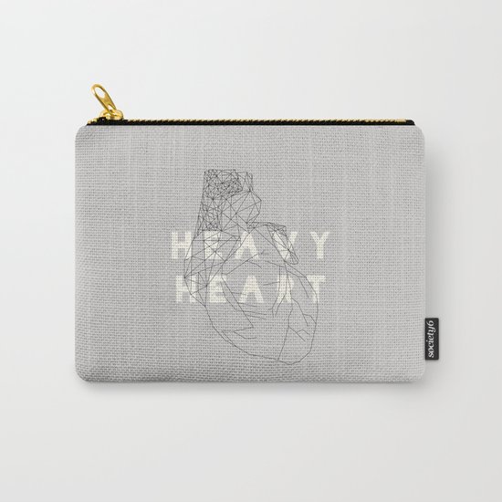 Heavy Heart Carry-All Pouch