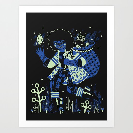 Cosmic Thief Art Print