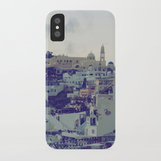 Fira at Dusk V iPhone Case