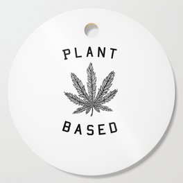 plant based marijuana leaf Cutting Board