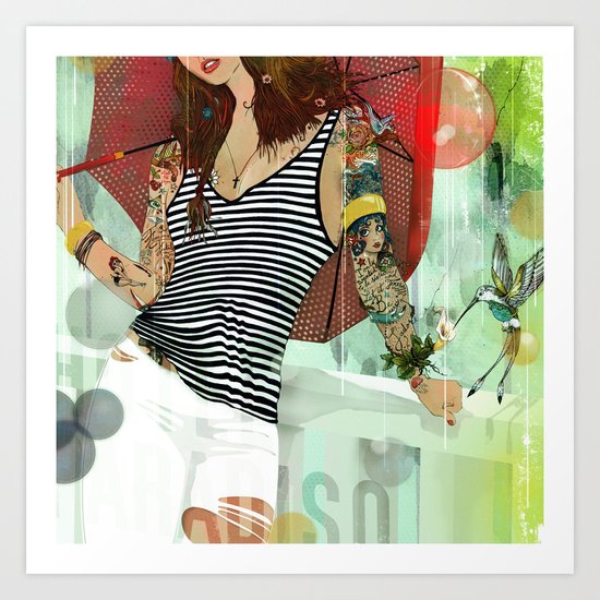 HOTEL PARADISO Art Print