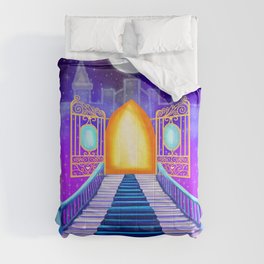 Operatic Heavenly Staircase Path Comforter