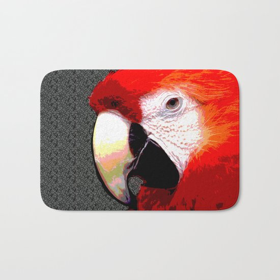 Parrot Face Bath Mat